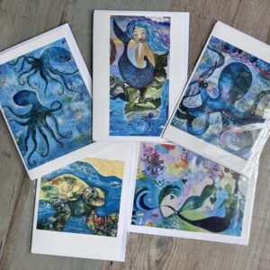 Octo Pals 5 pack Greeting Cards