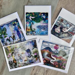 Mystic 5 pack Greeting Cards