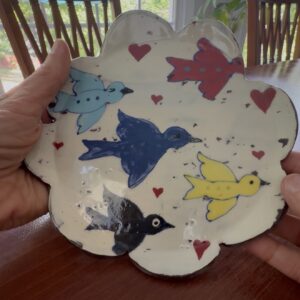 Small Bird Plate