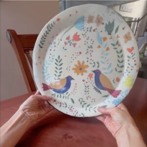 Love Birds Platter